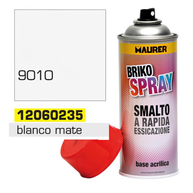 Spray Pintura Blanco Mate 400 ml.