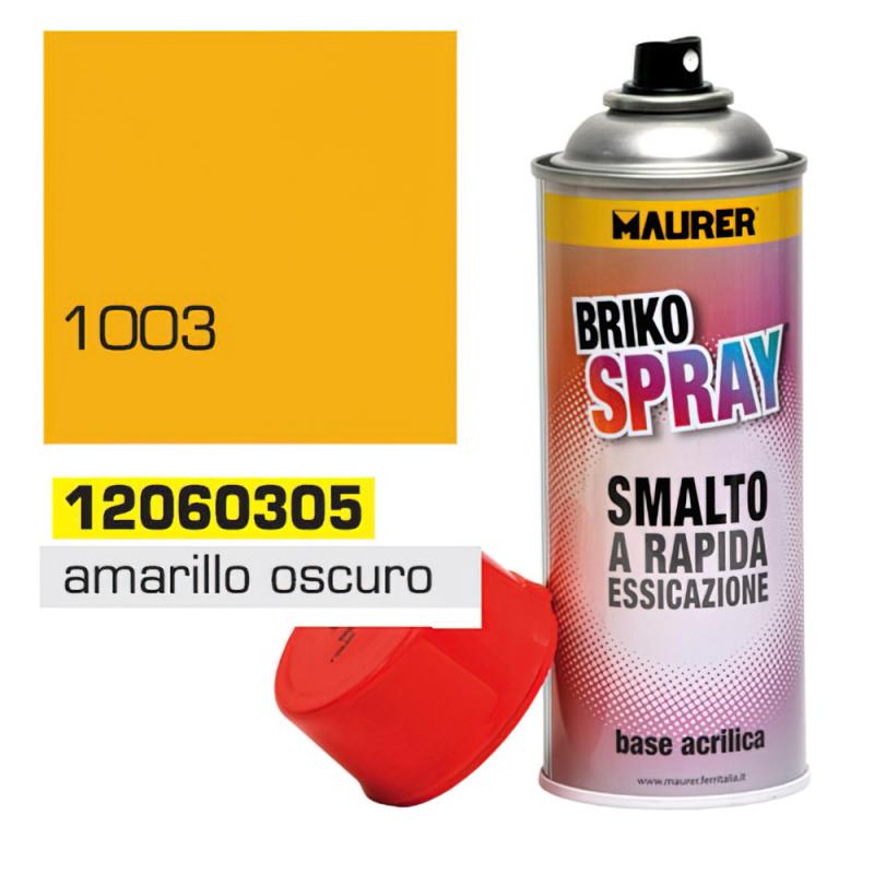 Spray Pintura Amarillo Oscuro Señal 400 ml.