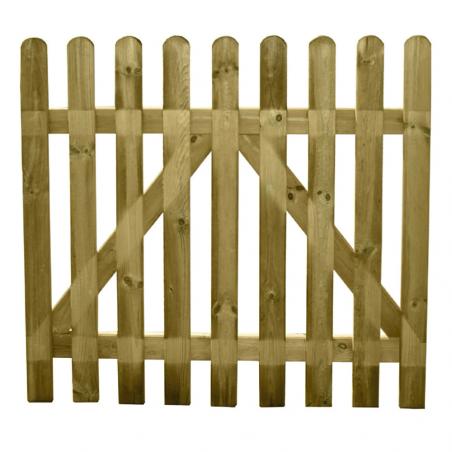 Cancela Jardin Madera Papillon 100x100 cm.