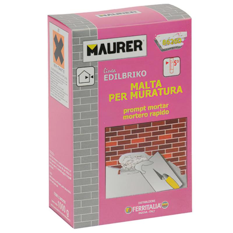 Edil Mortero Rapido Maurer (Caja 1 kg.)