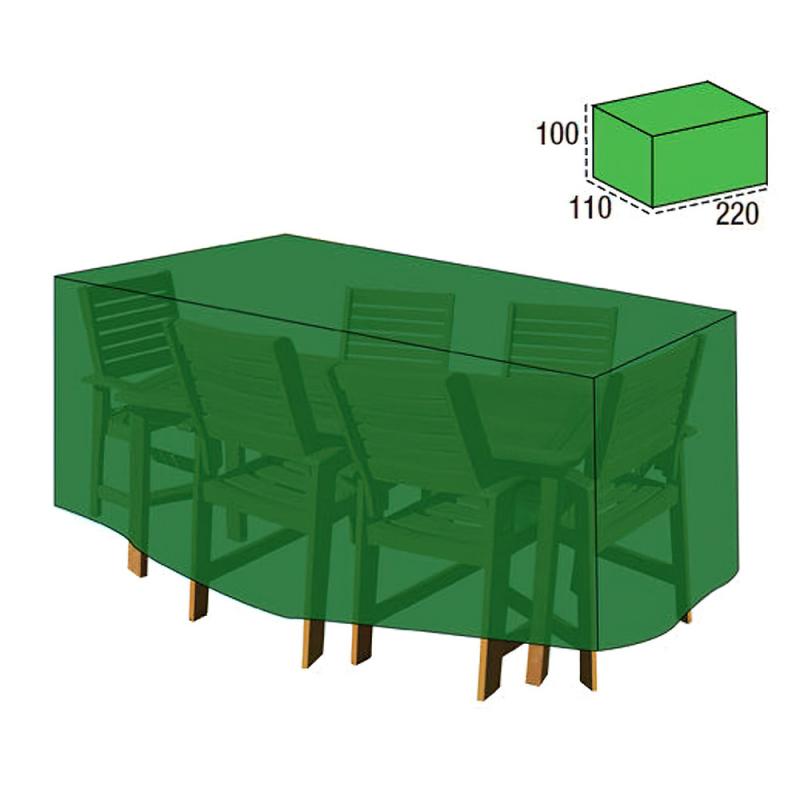 Funda Cubre Mesa / Conjunto 100x110x220 cm.