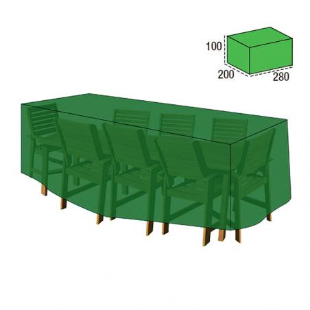 Funda Cubre Mesa / Conjunto 100x200x280 cm.