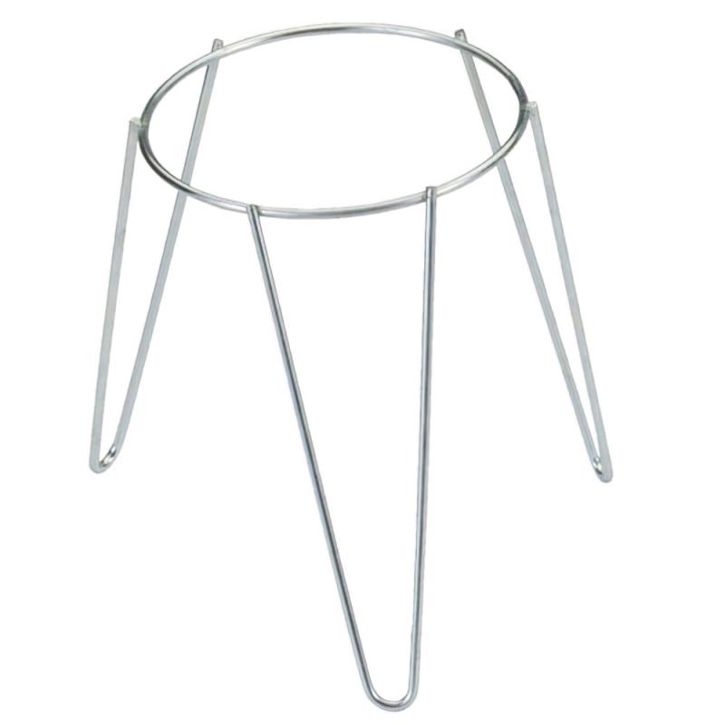 Soporte Maceta Pie Zincado 22 cms