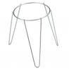 Soporte Maceta Pie Zincado 24 cms