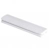 Empalme Para Riel Aluminio P950 Blanco