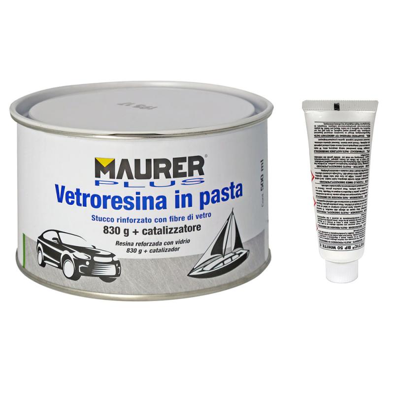 Masilla Fibra Vidrio 500 ml. (Con Endurecedor)