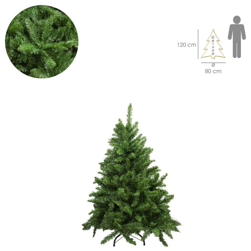 Arbol De Navidad Deluxe 120 cm. 408 Ramas PVC