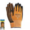 Guantes Nylon Con Palma En Foam y Puntos Nitrilo Touch 6" (Par)