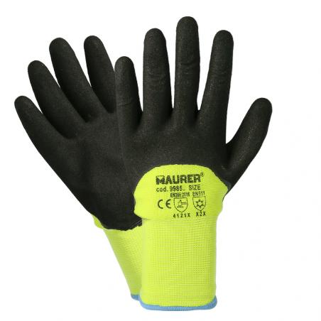 Guantes De Invierno Realizado En Poliester Acolchado Con Recubrimiento De FOAM Talla 8" (Par)