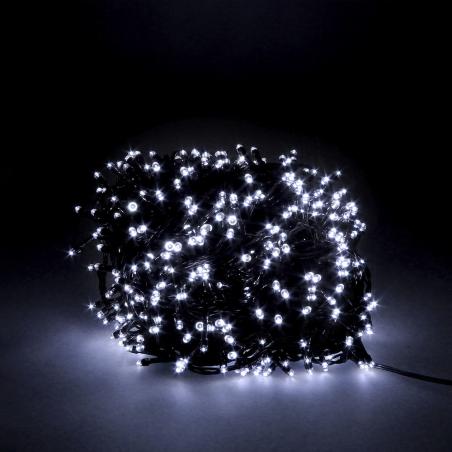 Guirnalda Luces Navidad 1000 Leds Color Blanco Frio. Luz Navidad Interiores y Exteriores Ip44