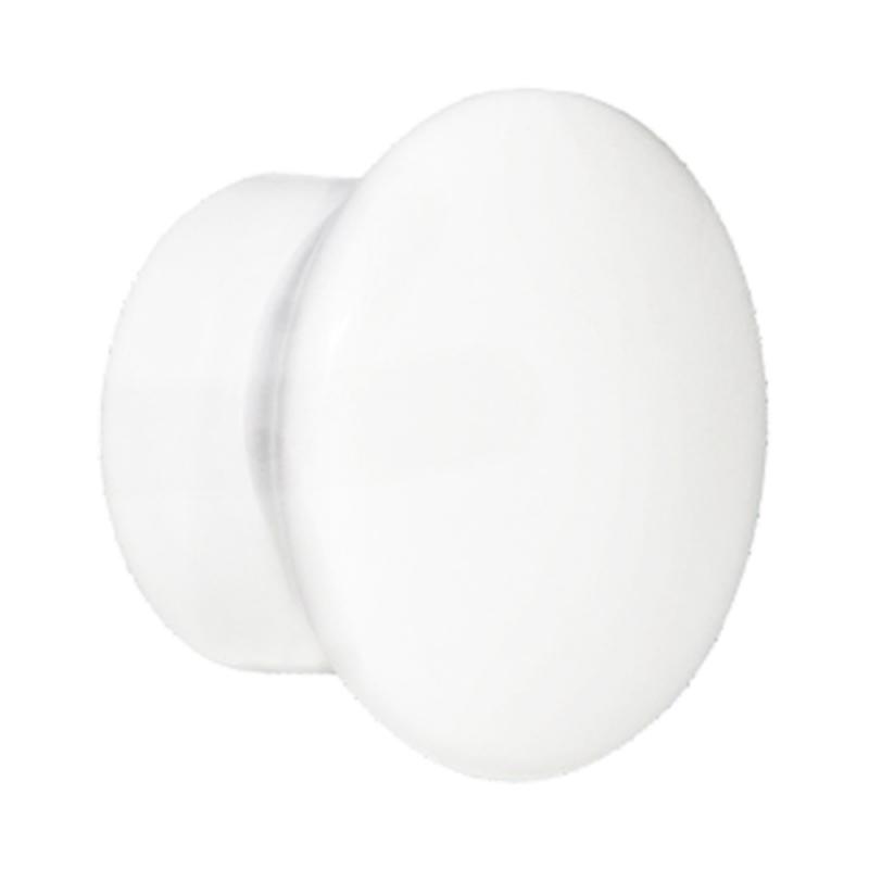 Terminal Zirconio Para Barras Ø 20 mm. Tapon Blanco (Pack 2 unidades)