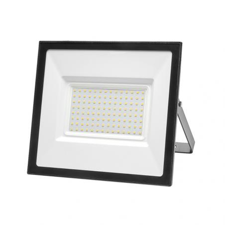 Foco Led Plano Potencia 100 Watt. 8000 Lumenes. Luz blanca 4000ºK Protección IP65. Cuerpo Aluminio. Foco Exteriores / Interiores