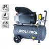 Compresor Aire Wolfpack 24 Litros / 8 Bares / 1,5 Kw - 2,0 HP