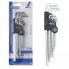 Juego Llaves Torx "L" 9 Piezas Largo Inviolable